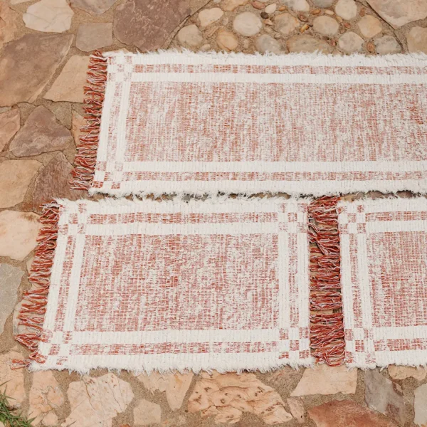 Jogo Passadeira Dupla Face Terracota - Imagem 3