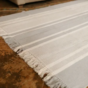 Tapete de Sala Linha Cinza
